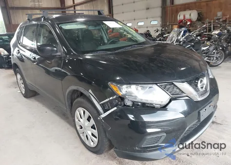 2016 Nissan Rogue S/Sl/Sv из США, поврежденный, VIN KNMAT2MV1GP666069